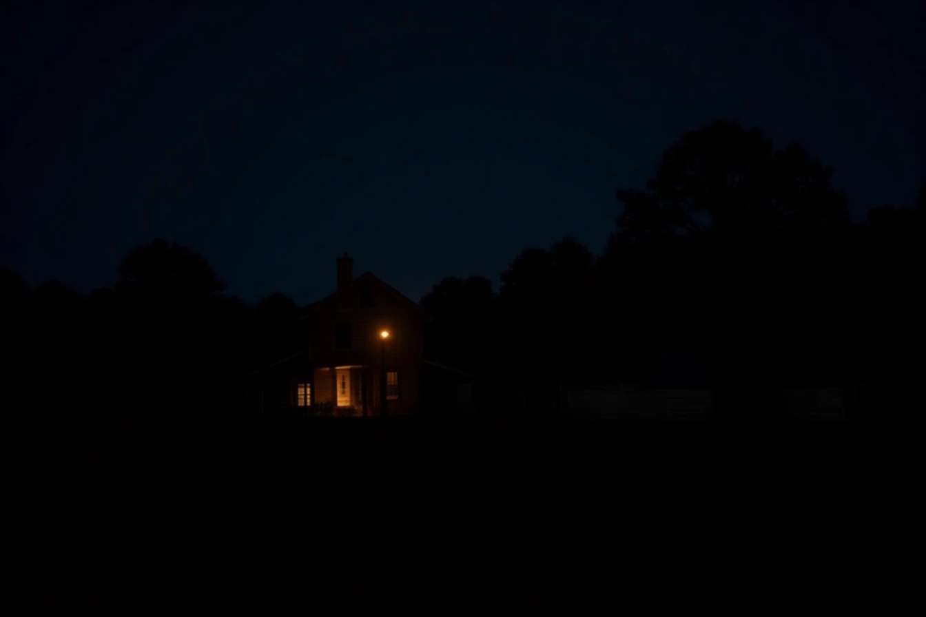 The rolling farm country of the North Carolina Piedmont